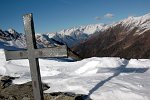 Da San Simone-Baita del Camoscio al Passo di Tartano con neve l'8 dicembre 07